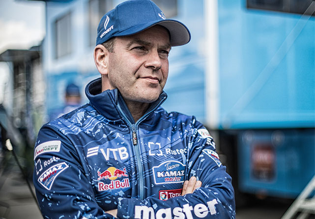 Андрей Каргинов, победитель седьмого этапа ралли-рейда