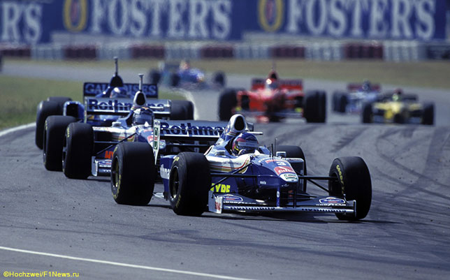 Жак Вильнёв на Гран При Аргентины 1997 года