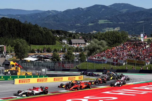 Старт Гран При Австрии, 2019 год