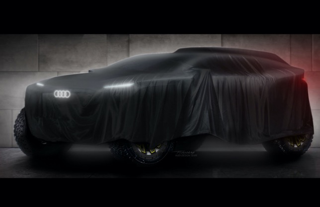 Тизер нового проекта Audi