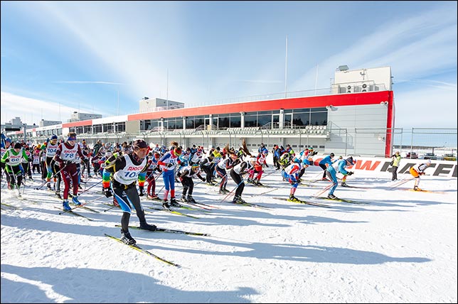 Большой снежный праздник на Moscow Raceway