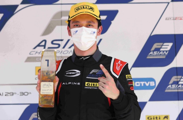 Гуан Ю Чжоу, чемпион Азиатской Формулы 3, фото пресс-службы серии