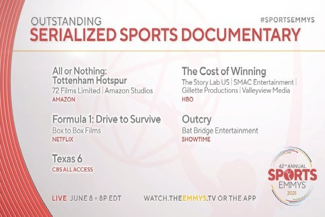 Список номинантов на премию Sports Emmy Awards