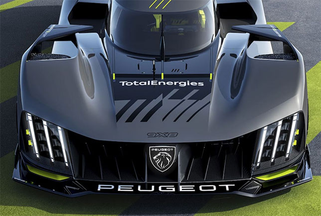 Peugeot 9X8 – машина нового класса LMH