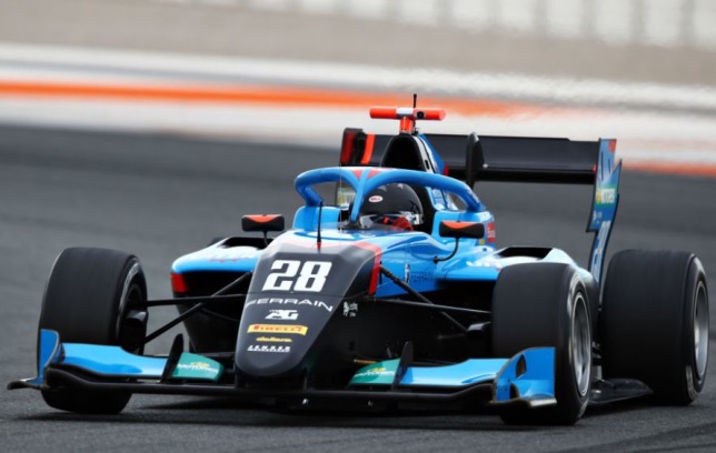 Уильям Алатало за рулём машины Jenzer Motorsport на тестах в Валенсии