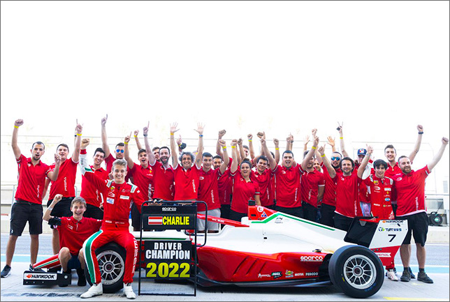 F4 UAE: Чарли Вурц стал чемпионом зимней серии