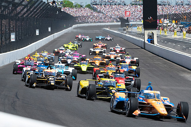 Прошлогодняя гонка Indy 500, фото пресс-службы IndyCar