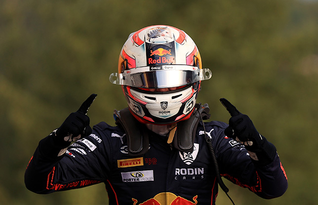 Лиам Лоусон - победитель субботнего спринта, фото пресс-службы Формулы 2