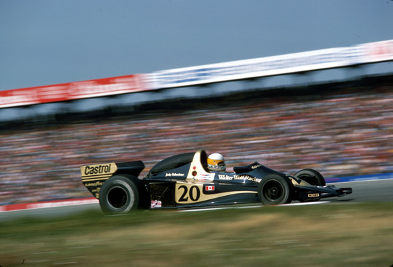 Джоди Шектер на Гран При Германии 1977 года