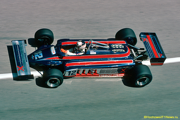 Найджел Мэнселл на Гран При Монако 1981 года на Lotus 87