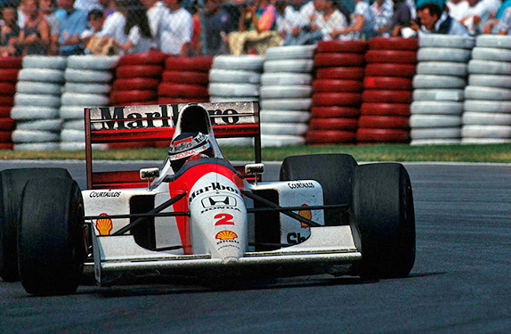 Герхард Бергер на Гран При Канады 1992 года. Фото McLaren