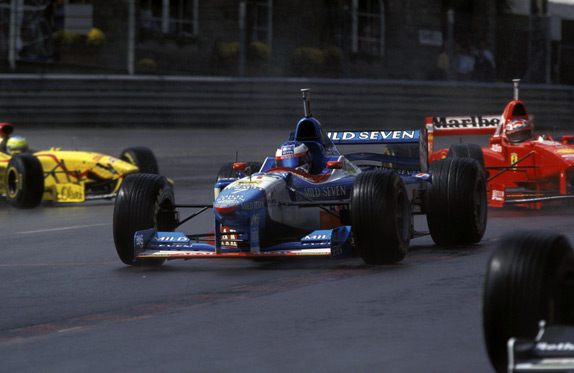 Жан Алези на Гран При Бельгии 1997 года