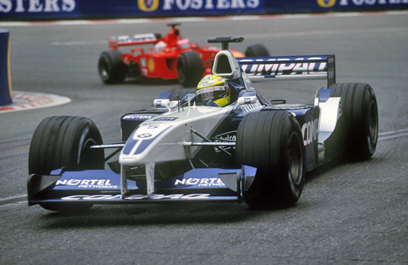 Ральф и Михаэль Шумахеры на Гран При Бельгии 2001 года