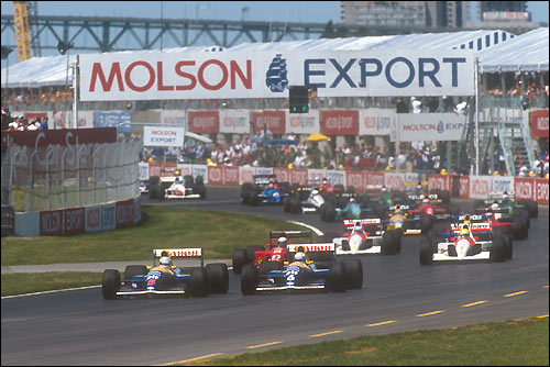 Старт Гран При Канады'91