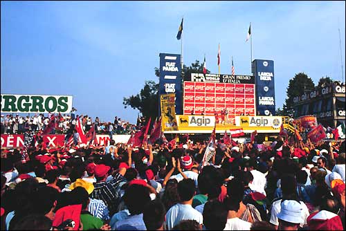 Подиум Гран При Италии'88