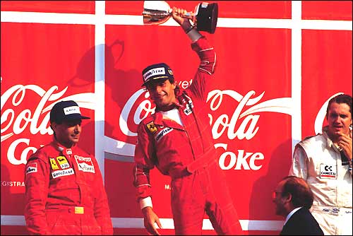 Подиум Гран При Италии'88