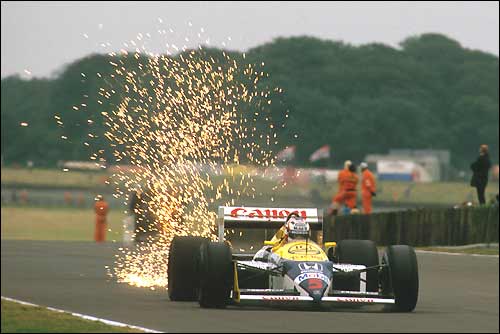 Гран При Великобритании'87. Найджел Мэнселл