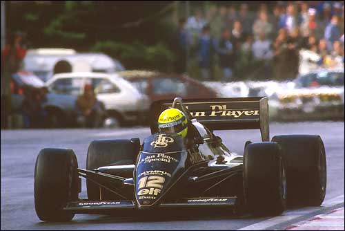 Гран При Бельгии'85. Айртон Сенна. Lotus 97T Renault