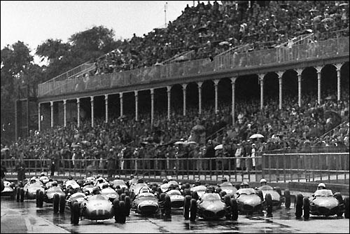 Старт Гран При Великобритании'61