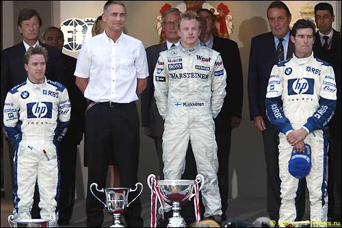 Подиум Гран При Монако'05