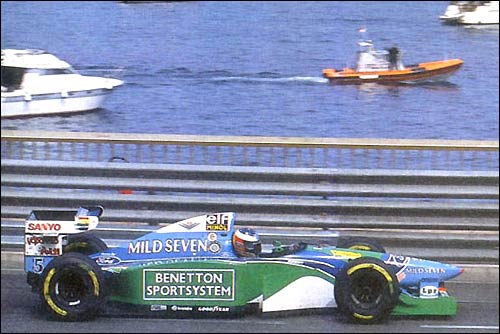 Гран При Монако'94. Михаэль Шумахер