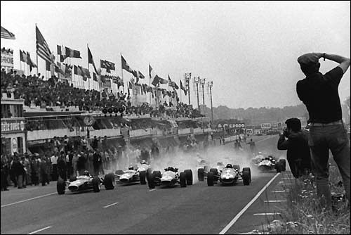 Старт Гран При Франции'67