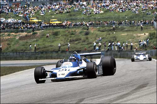 Жак Лаффит. Ligier JS11 Ford. Гран При Бразилии'79