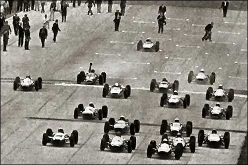 Старт Гран При Италии 1964 года