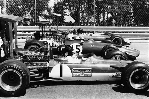 Всё готово к старту Гран при Испании 1969 года