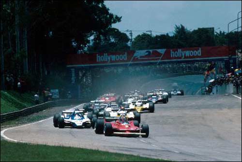Старт Гран При Бразилии 1980 года