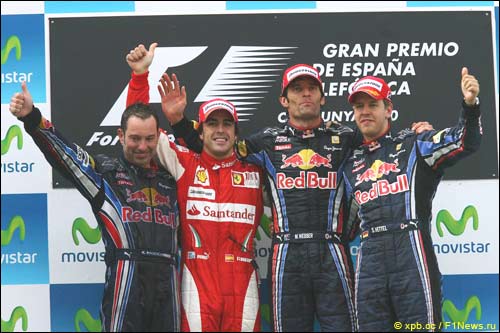 Подиум Гран При Испании