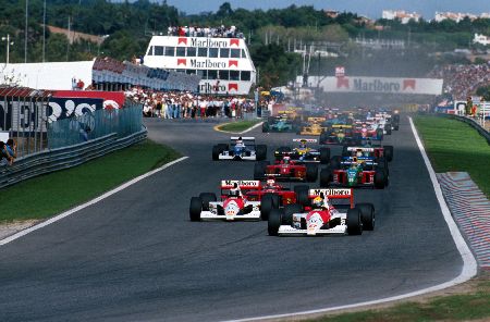 Старт Гран При Португалии 1990 года
