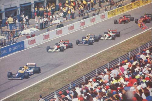 Старт Гран При Португалии 1991 года
