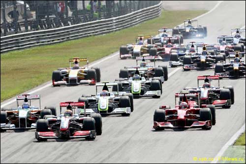 Старт Гран При Италии 2009 года