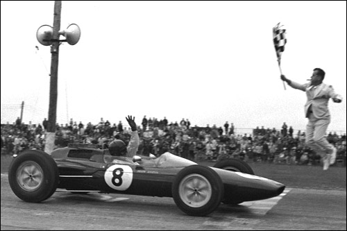 Джим Кларк выигрывает Гран При США 1962 года
