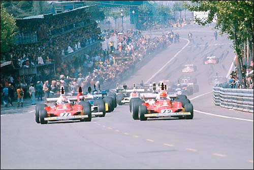 Старт Гран При Испании'75