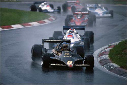 Ронни Петерсон на пути к победе в Гран При Австрии 1978 года