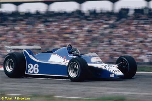 Победитель Гран При Германии 1980 года Жак Лаффит