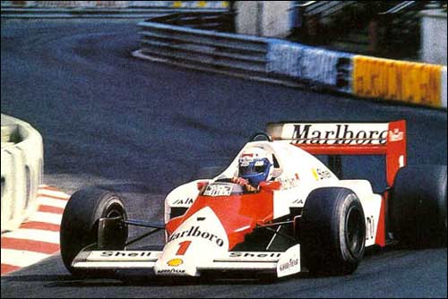 Победитель Гран При Монако 1986 года Ален Прост