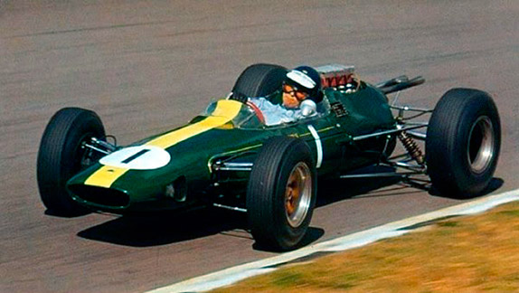 Джим Кларк на Гран При Великобритании 1964 года