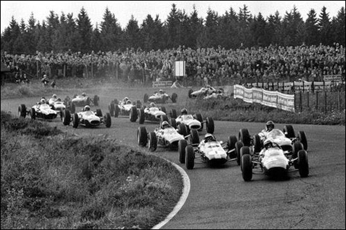 Старт Гран При Германии 1964 года
