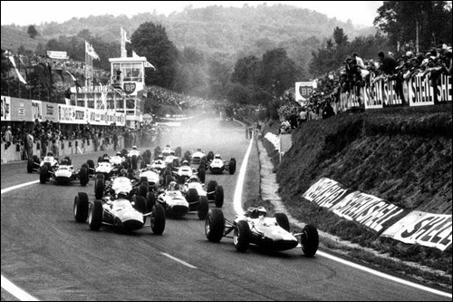 Старт Гран При Франции 1965 года
