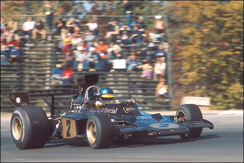 Ронни Петерсон. Lotus 72E Ford. Гран При США'73