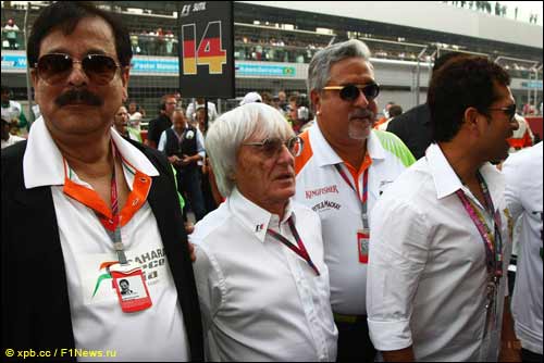 Совладельцы Force India и Берни Экклстоун