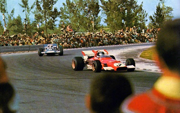 Жаки Икс на Гран При Мексики 1970 года