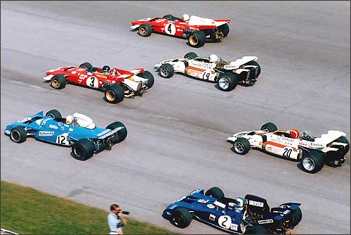 Лидирующая группа. Гран При Италии'71