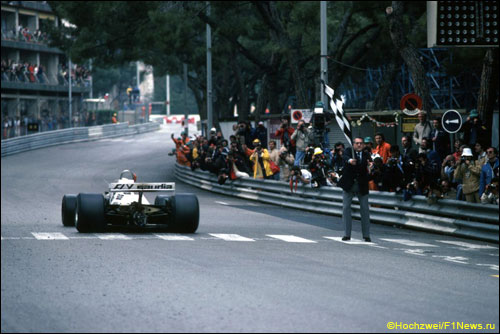 Победный финиш Карлоса Рейтемана на Гран При Монако 1980 года
