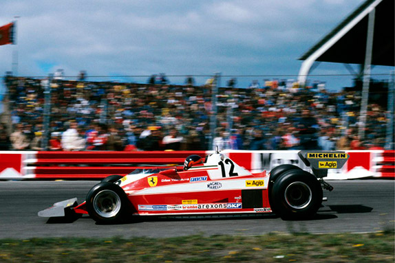 Жиль Вильнёв на Гран При Нидерландов 1978 года