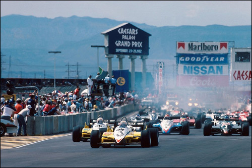 Старт Гран При Лас-Вегаса 1982 года