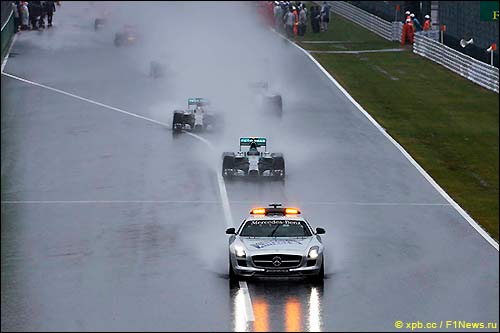 Старт Гран При Японии 2014